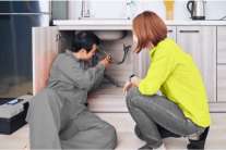 Professional plumbing installation